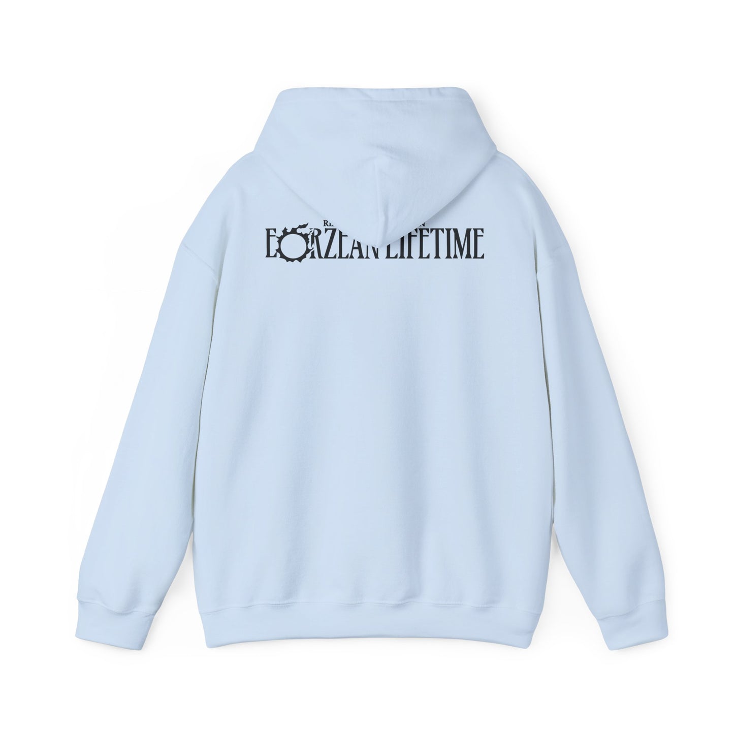 Free Company Logo with Eorzean Lifetime Logo | Unisex Heavy Blend™ Hoodie