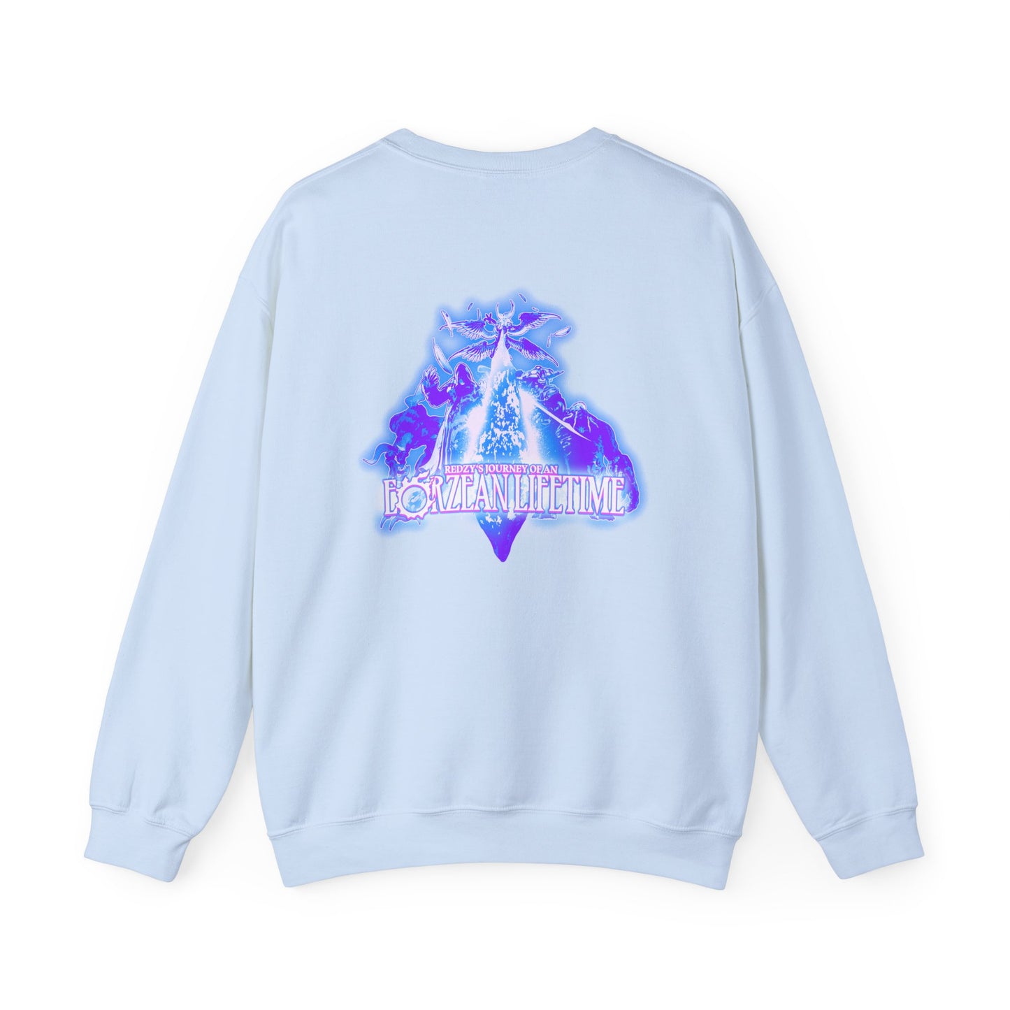 Free Company Logo with ARR Journey Crystal | Unisex Heavy Blend™ Crewneck Sweatshirt