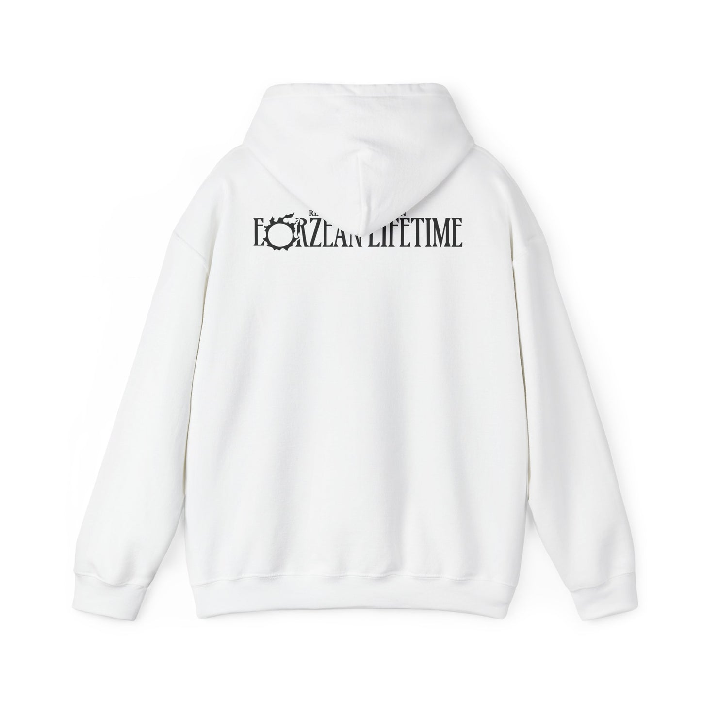 Free Company Logo with Eorzean Lifetime Logo | Unisex Heavy Blend™ Hoodie