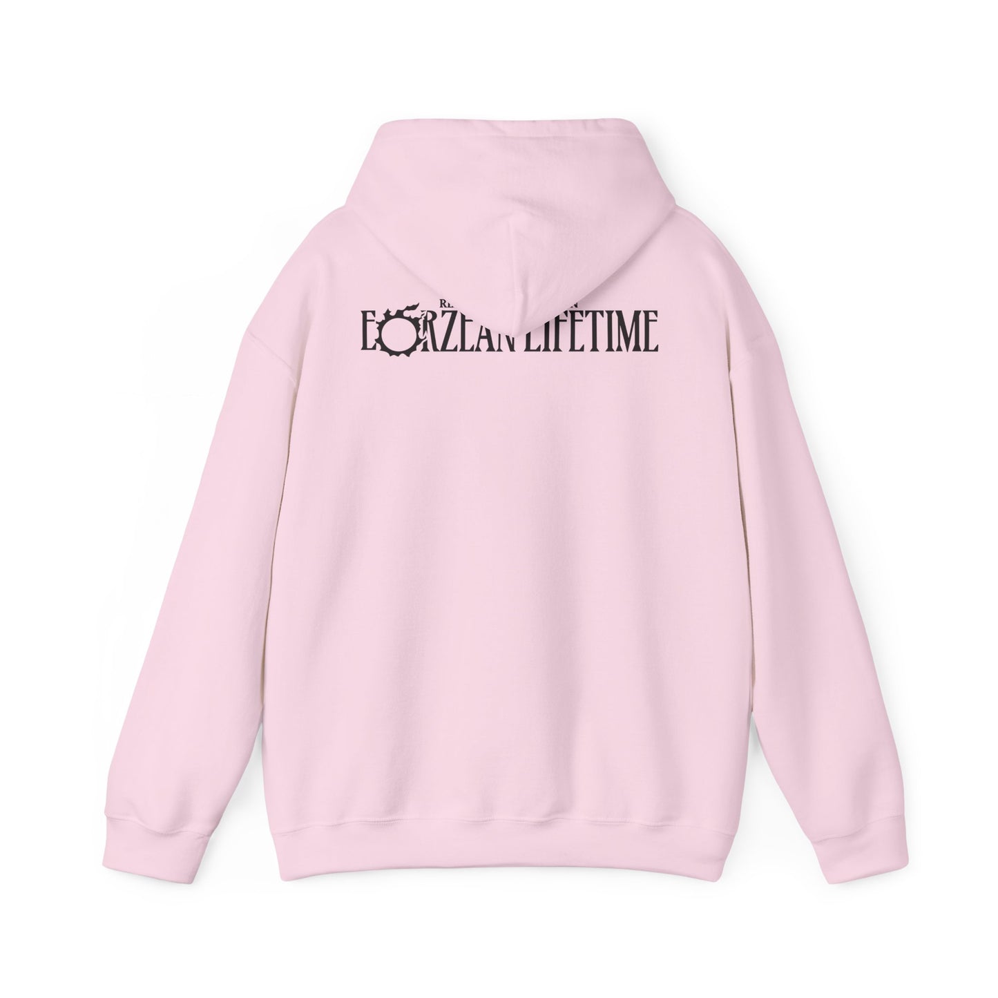 Free Company Logo with Eorzean Lifetime Logo | Unisex Heavy Blend™ Hoodie