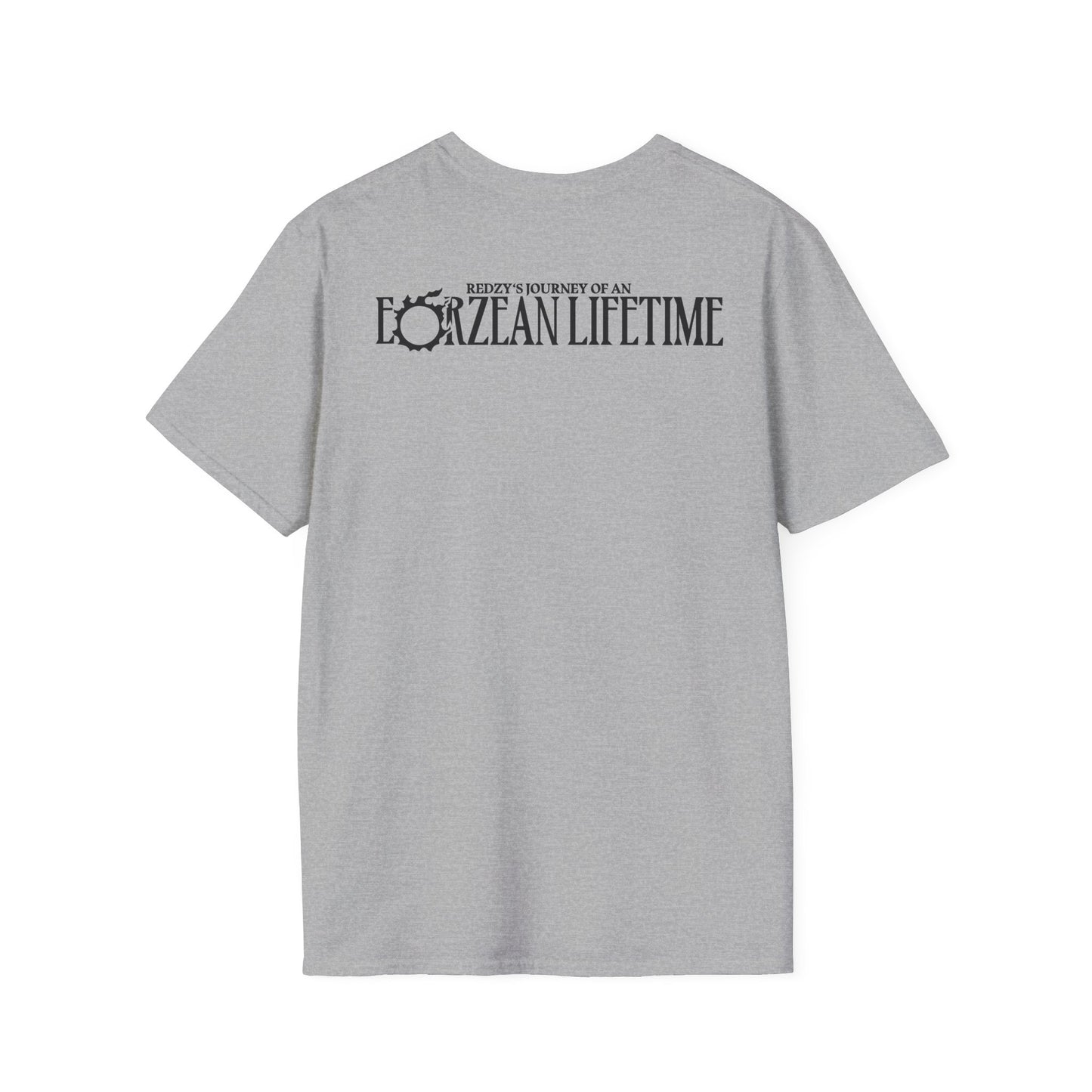 Free Company Logo with Eorzean Lifetime Logo | Unisex Adult T-Shirt