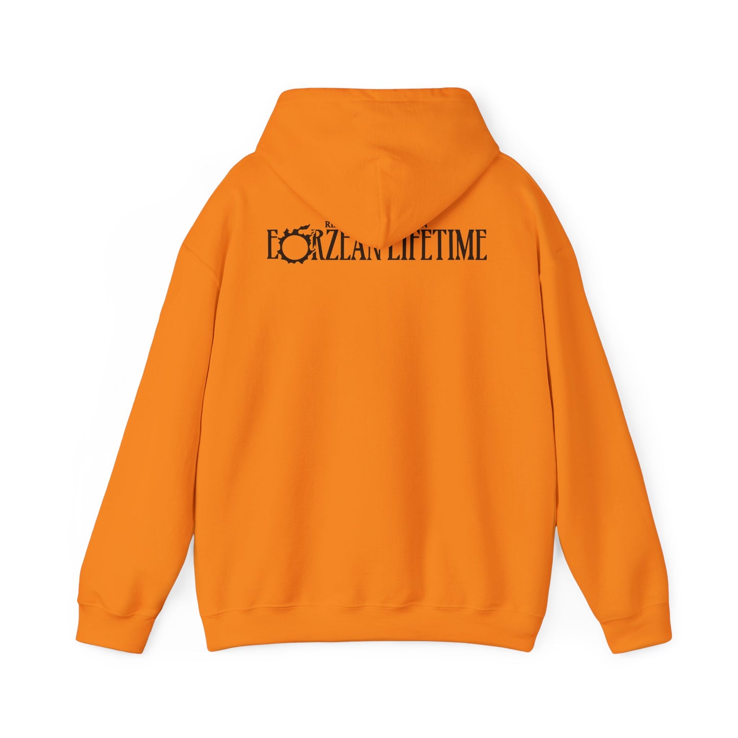 Free Company Logo with Eorzean Lifetime Logo | Unisex Heavy Blend™ Hoodie
