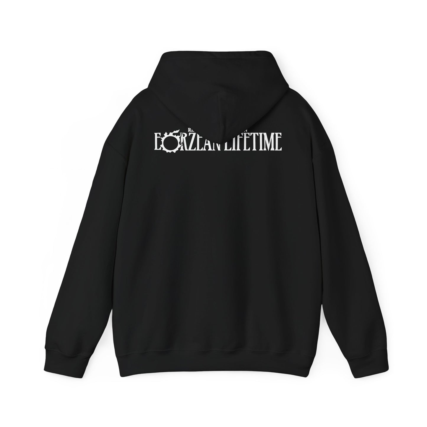 Free Company Logo with Eorzean Lifetime Logo | Unisex Heavy Blend™ Hoodie