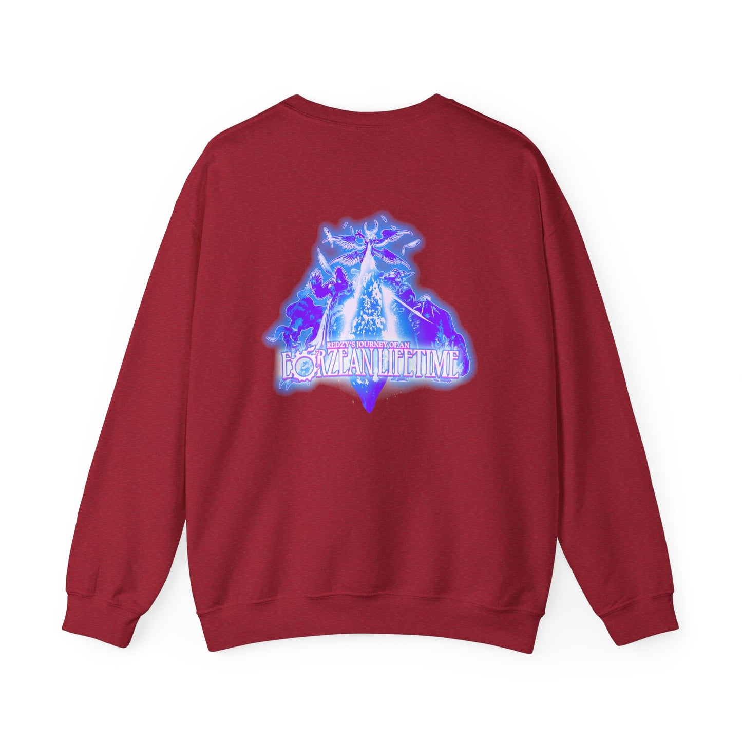 Free Company Logo with ARR Journey Crystal | Unisex Heavy Blend™ Crewneck Sweatshirt