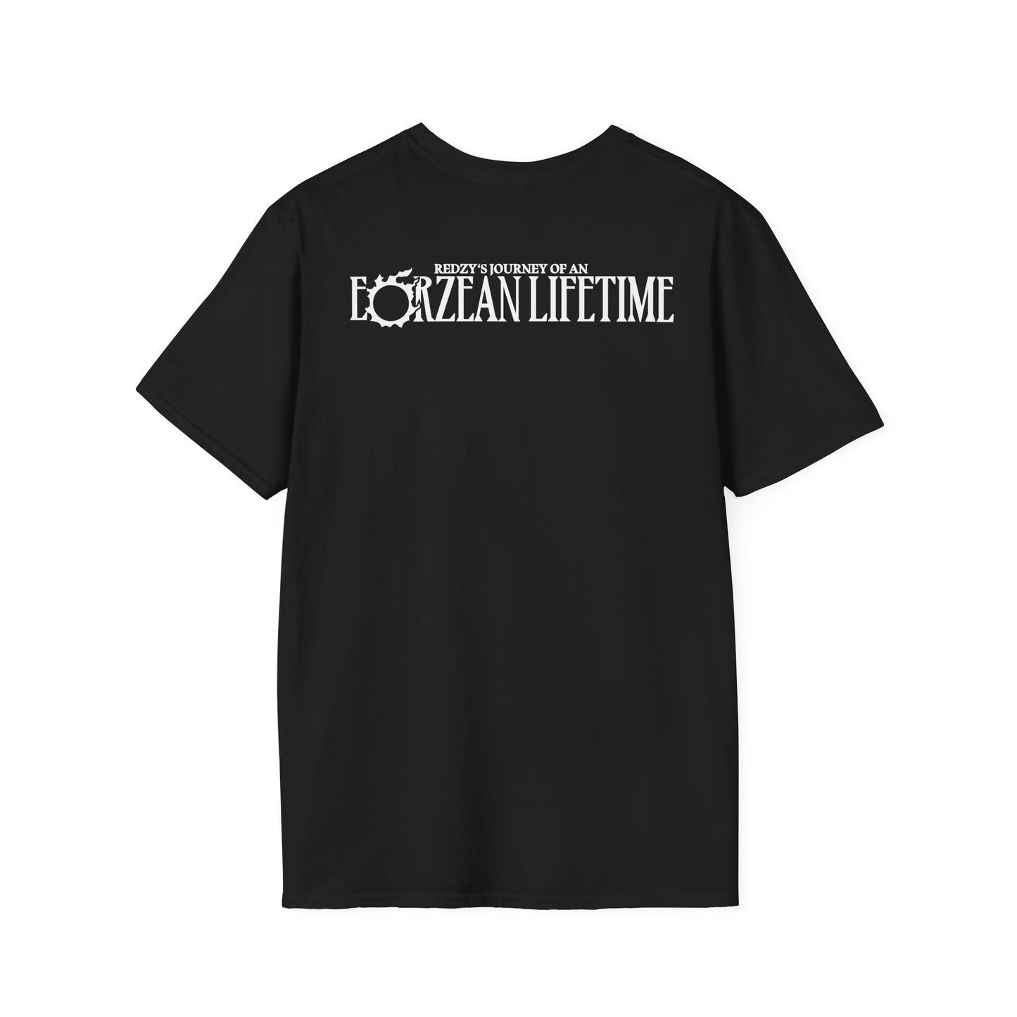 Free Company Logo with Eorzean Lifetime Logo | Unisex Adult T-Shirt