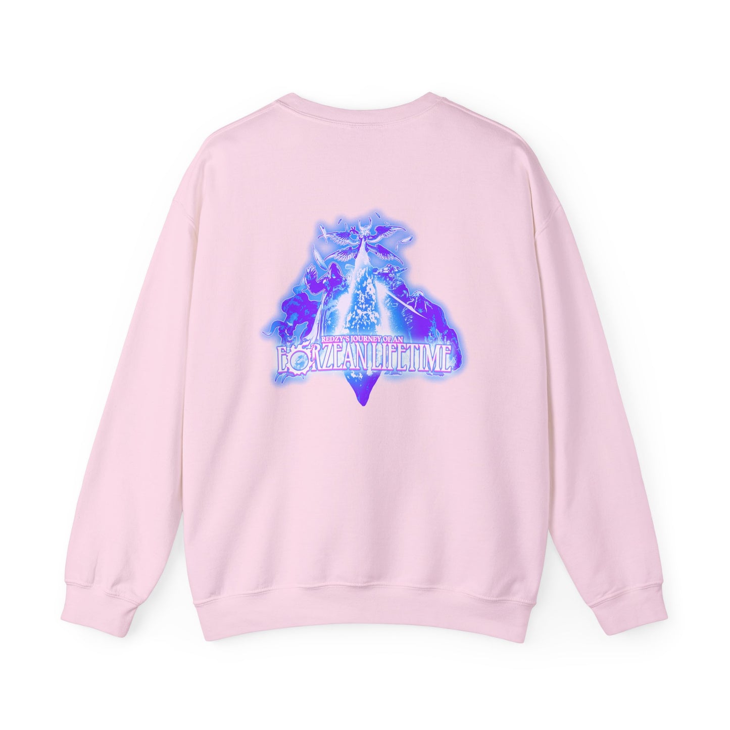 Free Company Logo with ARR Journey Crystal | Unisex Heavy Blend™ Crewneck Sweatshirt