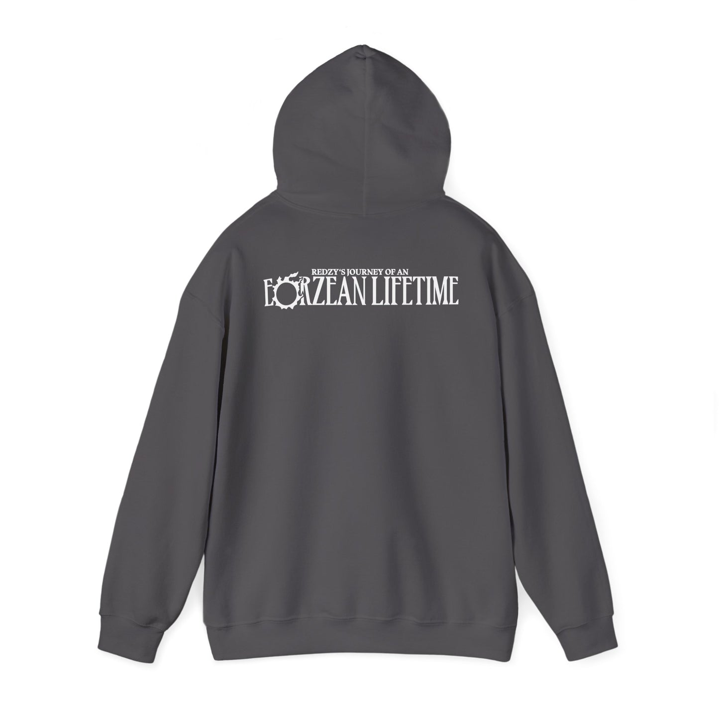 Free Company Logo with Eorzean Lifetime Logo | Unisex Heavy Blend™ Hoodie