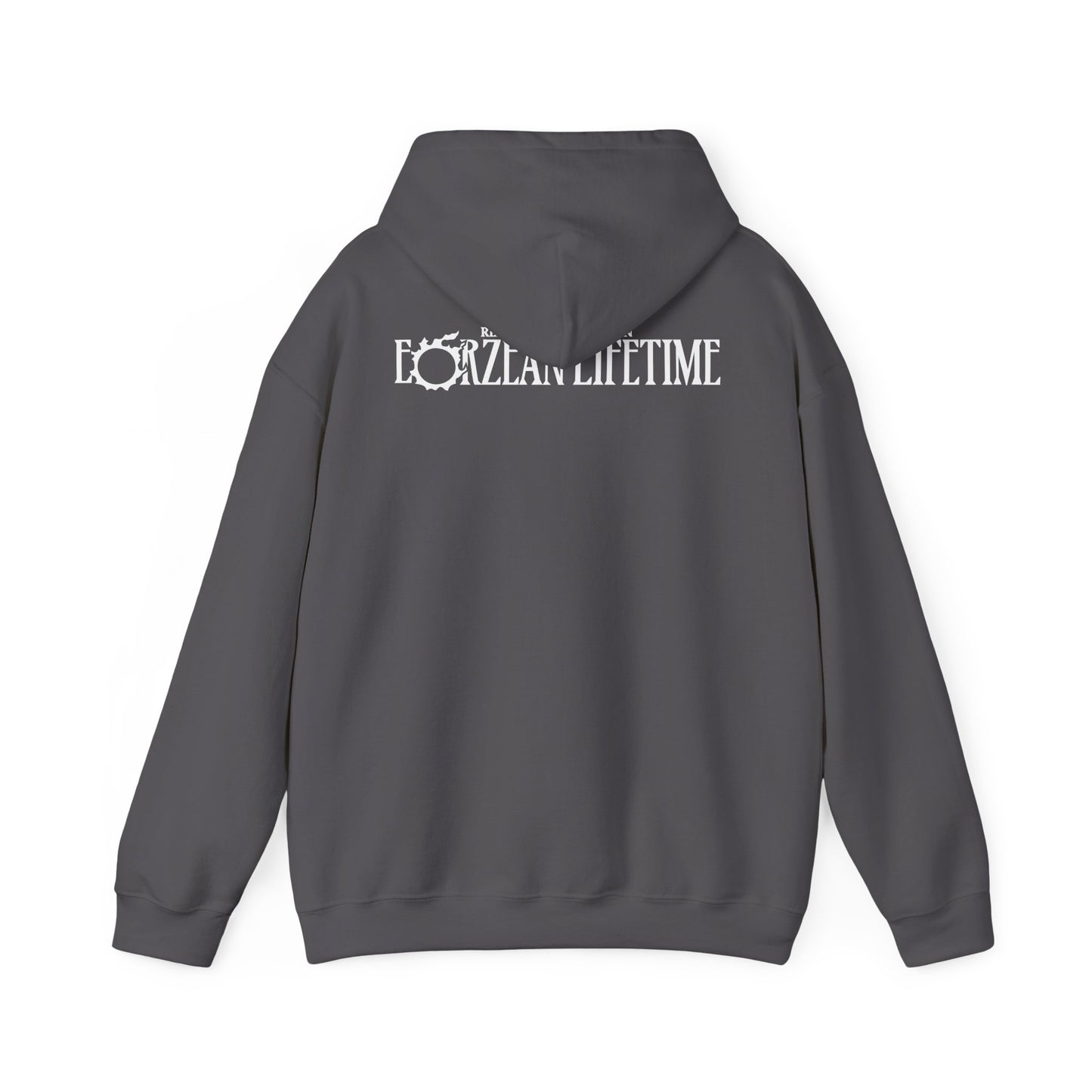 Free Company Logo with Eorzean Lifetime Logo | Unisex Heavy Blend™ Hoodie