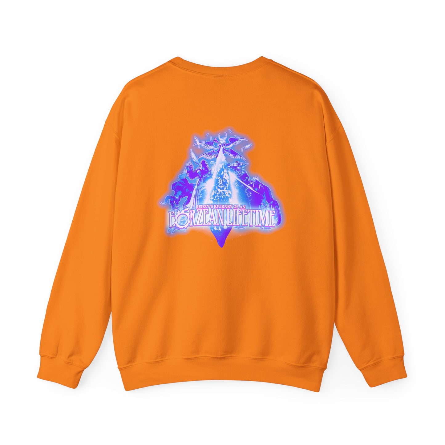 Free Company Logo with ARR Journey Crystal | Unisex Heavy Blend™ Crewneck Sweatshirt