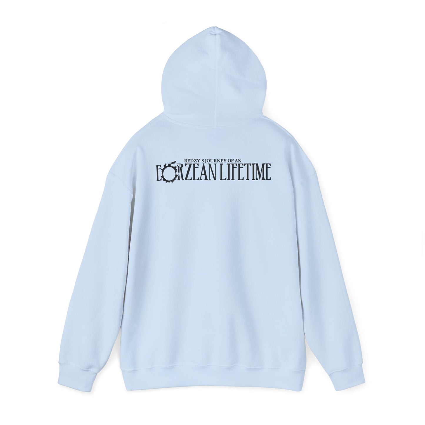 Free Company Logo with Eorzean Lifetime Logo | Unisex Heavy Blend™ Hoodie