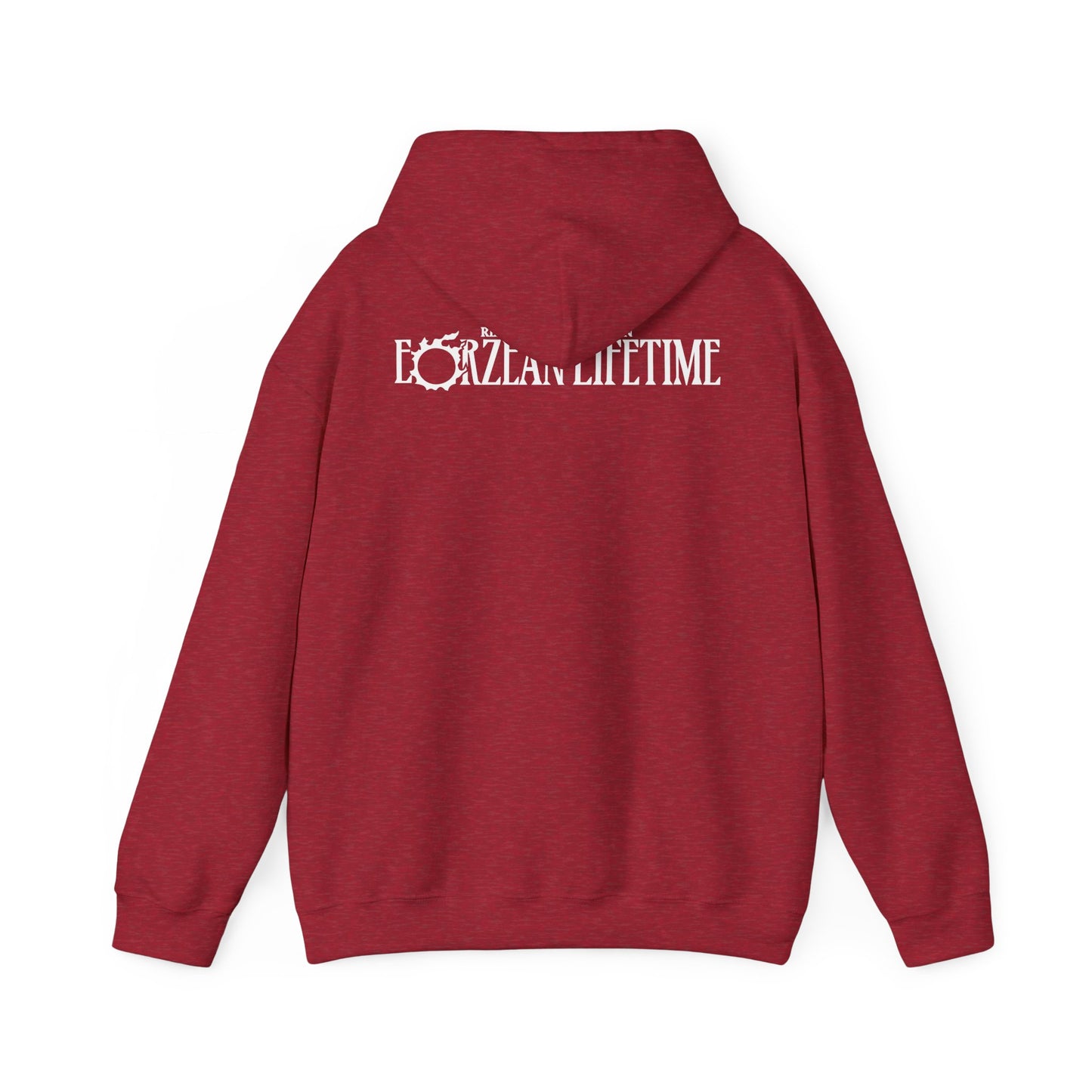 Free Company Logo with Eorzean Lifetime Logo | Unisex Heavy Blend™ Hoodie