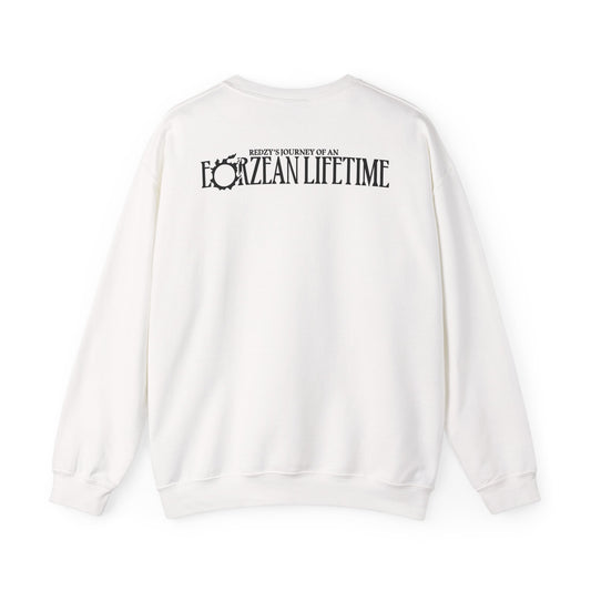 Free Company Logo with Eorzean Lifetime Logo | Unisex Heavy Blend™ Crewneck Sweatshirt